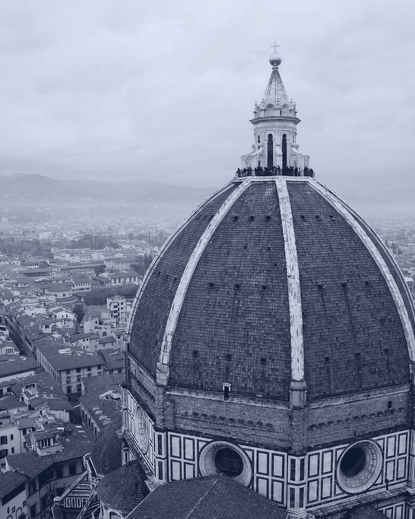 Una via di Firenze verso il Duomo